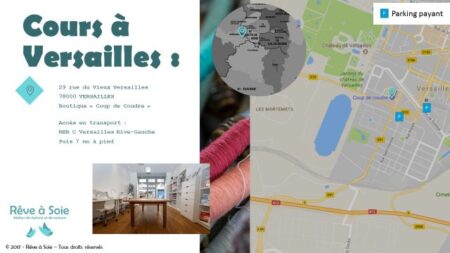 PlanVersailles Plan d'accès salle à Versailles (avec son adresse et une photo de la salle) avec indications des parkings et transports possibles